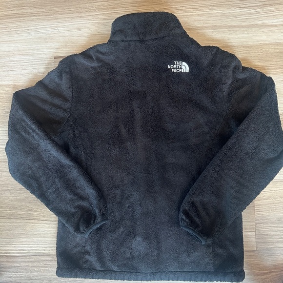 The North Face Osito Fleece Jacket Full Zip Black Soft Cozy Women's Medium - Picture 3 of 5